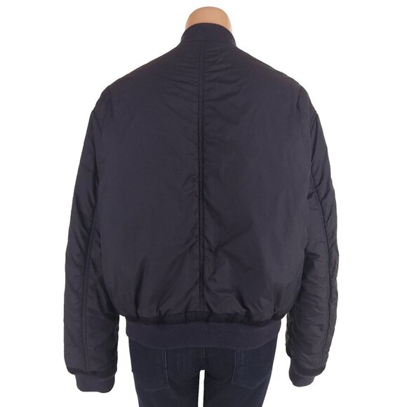 AllSaints Dixe Bomber Jacket Size S Womens Ink Blue $415 - Picture 6 of 10